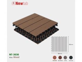 Vi Gỗ Nhựa Ngoài Trời - Màu Wood