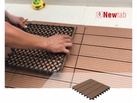 Vi Gỗ Nhựa Ngoài Trời - Màu Wood