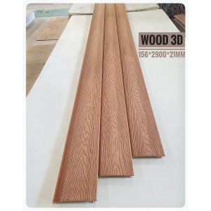 Lam 1 Sóng Ngoài Trời  - Wood 3D
