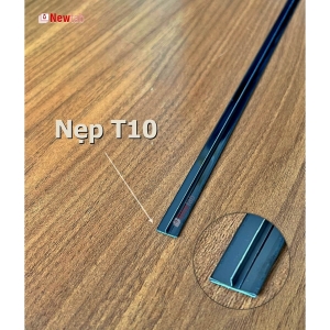 Nẹp Inox T10 Đen Gương – Dài 2m4