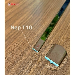 Nẹp Inox T10 Hồng Gương – Dài 2m4