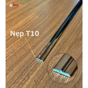 Nẹp Inox T10 Hồng Gương – Dài 2m4