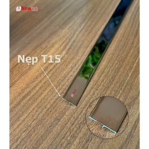 Nẹp Inox T15 Hồng Gương – Dài 2m4