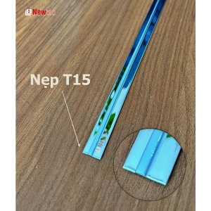 Nẹp Inox T15 Trắng Gương – Dài 2m4