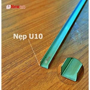 Nẹp Inox U10 Vàng Gương – Dài 2m4