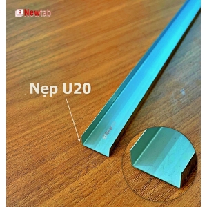 Nẹp Inox U20 Vàng Gương – Dài 2m4