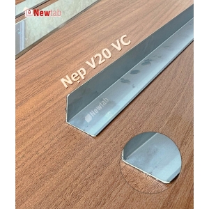 Nẹp Inox V20 Vát Cạnh Trắng Gương – Dài 2m4