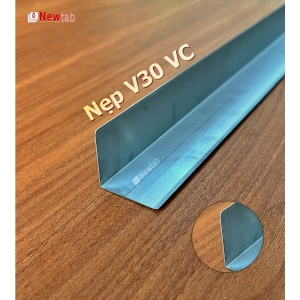 Nẹp Inox V30 Vát Cạnh Hồng Gương – Dài 2m4