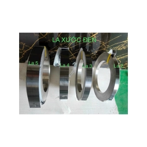 NẸP LA INOX XƯỚC ĐEN