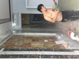 Tấm nhựa giả đá trang trí PAK-35