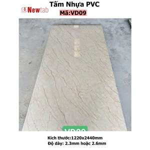 Tấm Nhựa PVC Vân Đã Mã-VD09 Tấm Nhựa PVC Vân Đã Mã-VD09