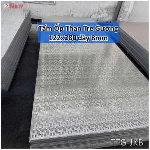 Tấm Ốp Than Tre Độ Dày 8mm-JKB Tấm Ốp Than Tre Độ Dày 8mm-JKB