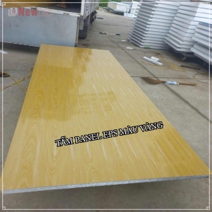 TẤM PANEL EPS MÀU VÀNG TẤM PANEL EPS MÀU VÀNG