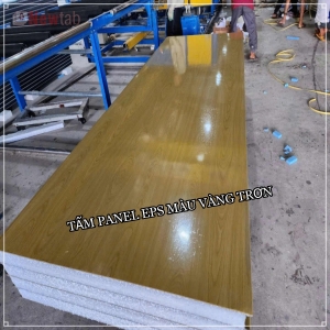 TẤM PANEL EPS MÀU VÀNG TRƠN TẤM PANEL EPS MÀU VÀNG TRƠN