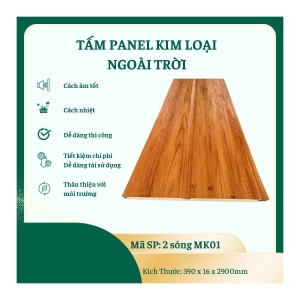 Tấm Panel Kim Loại 2 Sóng Ngoài Trời Tấm Panel Kim Loại 2 Sóng Ngoài Trời