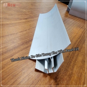 Thanh Nhôm Bo Góc Trong Cho Tấm Panel