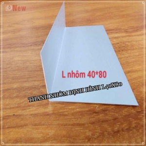 THANH NHÔM ĐỊNH HÌNH L40X80 THANH NHÔM ĐỊNH HÌNH L40X80