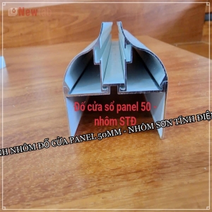 THANH NHÔM ĐỐ CỬA PANEL 50MM – NHÔM SƠN TĨNH ĐIỆN (STĐ) THANH NHÔM ĐỐ CỬA PANEL 50MM – NHÔM SƠN TĨNH ĐIỆN (STĐ)