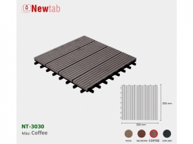 Vi Gỗ Nhựa Ngoài Trời - Màu Coffee