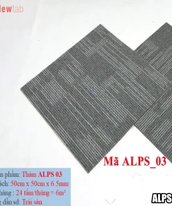 Thảm Trải Sàn  ALPS Mã  ALPS-03
