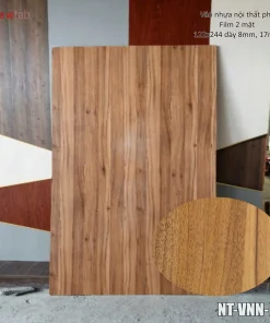 Ván Nhựa Nội Thất Phủ Film 2 Mặt 122x244 8-12mm-F12