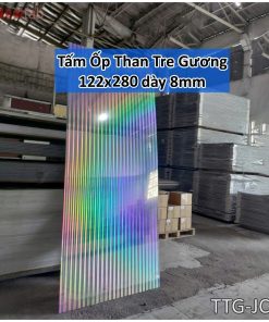 Tấm Ốp Than Tre Độ Dày 8mm -Mã JCV