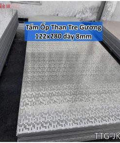 Tấm Ốp Than Tre Độ Dày 8mm -Mã JKB