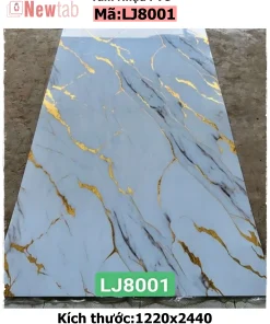 Tấm Nhựa PVC Vân Đá mã – LJ8001