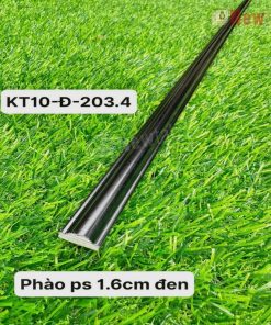 Phào Chỉ -Mã Phào Chỉ Nhựa PS Đen 1.6cm KT10-D-203.4