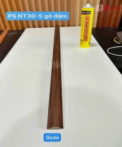 Phào Chỉ -Mã Phào Nhựa PS Gỗ Đậm 3cm NT30-5