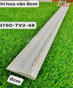 Phào Chỉ -Mã Phào Nhựa PS Hoa Văn 6cm NT60-TV2-48