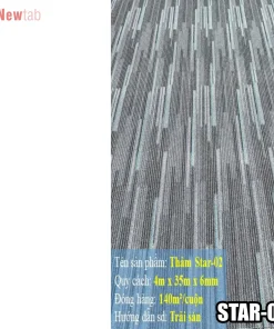 Thảm Trải Sàn  Star Mã  STAR-02