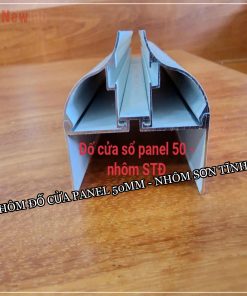 THANH NHÔM ĐỐ CỬA PANEL 50MM - NHÔM SƠN TĨNH ĐIỆN (STĐ)