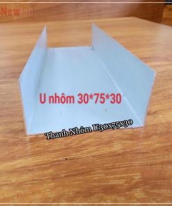 Thanh Nhôm U30x75x30