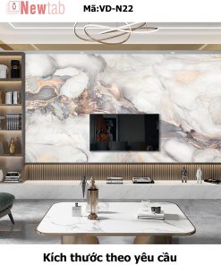 Tranh Tráng Gương Vân Đá Độc Quyền -Mã VD-N22