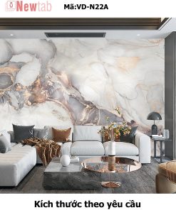 Tranh Tráng Gương Vân Đá Độc Quyền -Mã VD-N22A