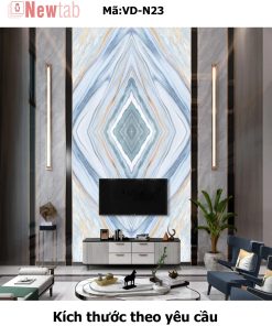 Tranh Tráng Gương Vân Đá Độc Quyền -Mã VD-N23