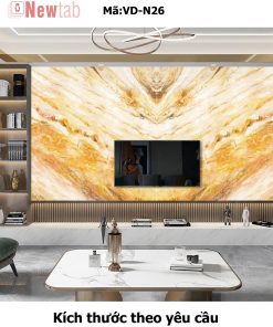 Tranh Tráng Gương Vân Đá Độc Quyền -Mã VD-N26