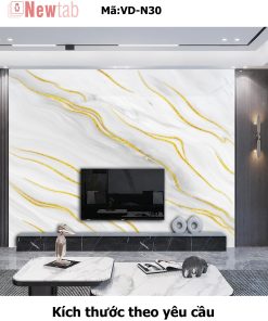 Tranh Tráng Gương Vân Đá Độc Quyền -Mã VD-N30