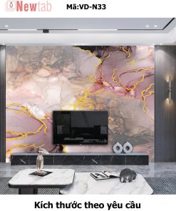 Tranh Tráng Gương Vân Đá Độc Quyền -Mã VD-N33