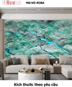 Tranh Tráng Gương Vân Đá Độc Quyền -Mã VD-N38A