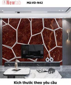 Tranh Tráng Gương Vân Đá Độc Quyền -Mã VD-N42