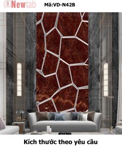 Tranh Tráng Gương Vân Đá Độc Quyền -Mã VD-N42B