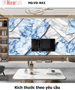 Tranh Tráng Gương Vân Đá Độc Quyền -Mã VD-N43