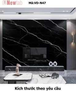 Tranh Tráng Gương Vân Đá Độc Quyền -Mã VD-N47