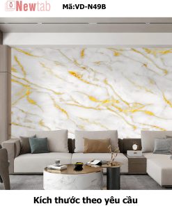 Tranh Tráng Gương Vân Đá Độc Quyền -Mã VD-N49B