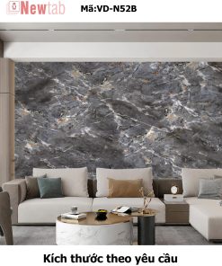 Tranh Tráng Gương Vân Đá Độc Quyền -Mã VD-N52B