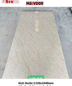 Tấm Nhựa PVC Vân Đá mã – VD09