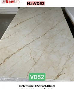 Tấm Nhựa PVC Vân Đá mã – VD52