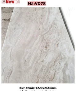 Tấm Nhựa PVC Vân Đá mã – VD78